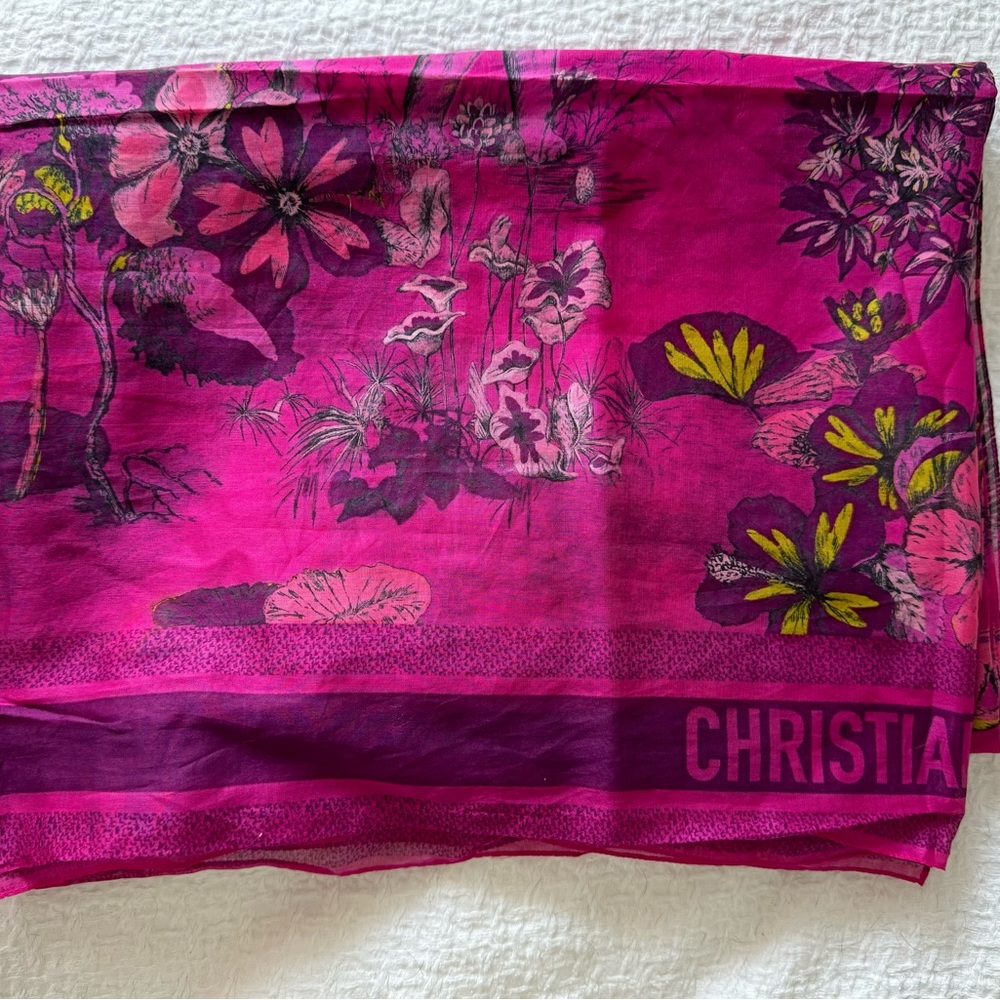 Brand New Christian Dior Scarf / Coverup.